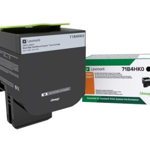 Lexmark 71B4HK0 cartucho de tóner 1 pieza(s) Original Negro