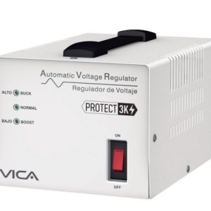 Vica PROTECT 3K regulador de voltaje 4 salidas AC 120 V Blanco
