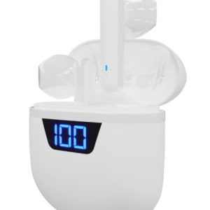 Klip Xtreme KTE-006WH audífono y auriculare Auriculares True Wireless Stereo (TWS) Intra auditivo Llamadas/Música USB Tipo C Bluetooth Blanco