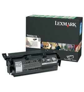 Lexmark T650, T652, T654 cartucho de tóner Original Negro