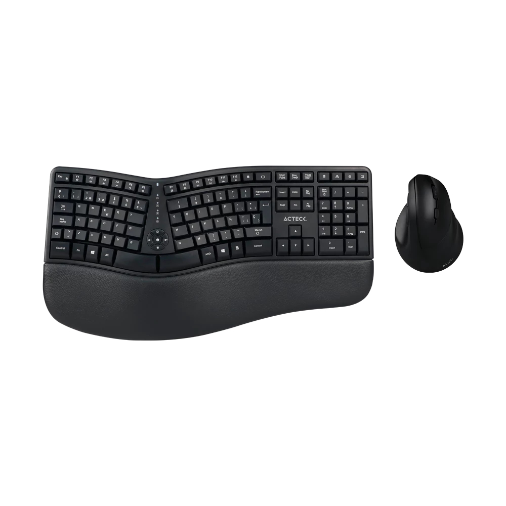 Acteck Creator Virtuos Fitt MK770 teclado Ratón incluido Universal RF inalámbrico Español Negro