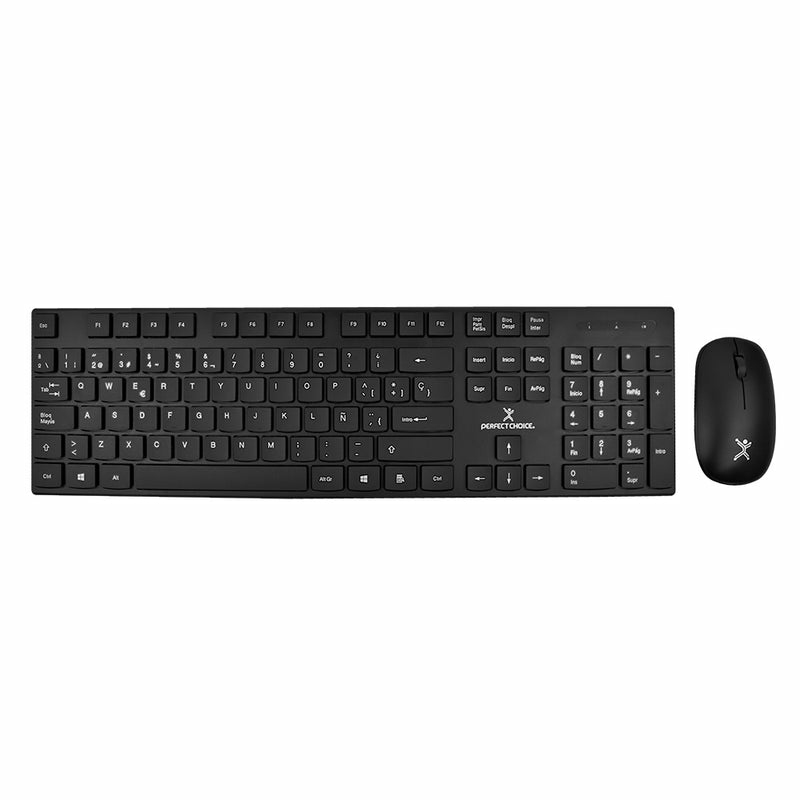 Perfect Choice PC-201281 teclado Ratón incluido Universal RF inalámbrico Negro
