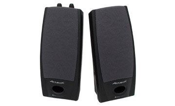 Acteck AX-2500 De 2 vías Negro Alámbrico 0.5 W