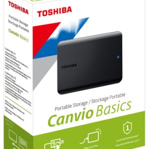 Toshiba Canvio Basics disco duro externo 4 TB USB tipo A 3.2 Gen 1 (3.1 Gen 1) Negro