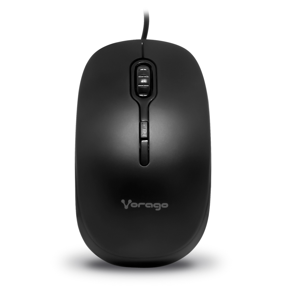 Vorago MO-100 ratón USB tipo A Óptico 1000 DPI