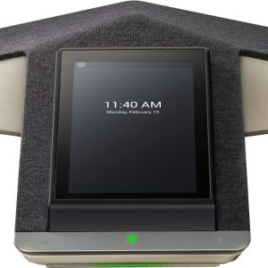 POLY Teléfono de conferencia Trio C60 IP para Microsoft Teams y habilitado para PoE, radio completa