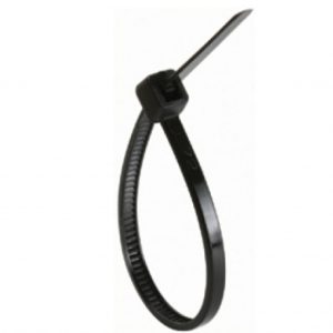 Steren TY24NE presilla Brida de bolas Nylon Negro