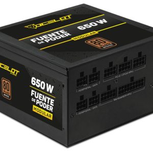 Ocelot Gaming OPS650 unidad de fuente de alimentación 650 W 20+4 pin ATX ATX Negro