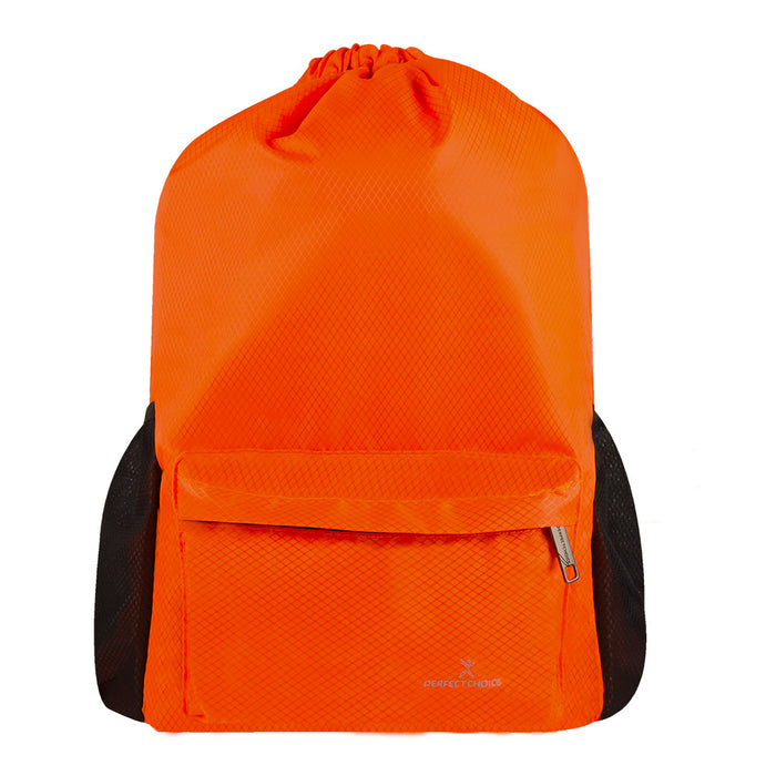 Perfect Choice PC-084631 mochila Mochila deportiva Negro, Naranja Poliéster