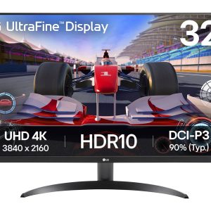 LG 32UR500K-B monitor de computadora 80 cm (31.5") 3840 x 2160 Pixeles 4K Ultra HD LCD Negro