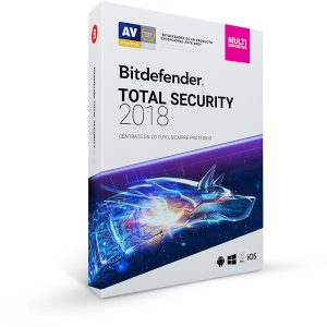 Bitdefender Total Security 2018, 1Y, 5U, MX Seguridad antivirus Español 5 licencia(s) 1 Año(s)