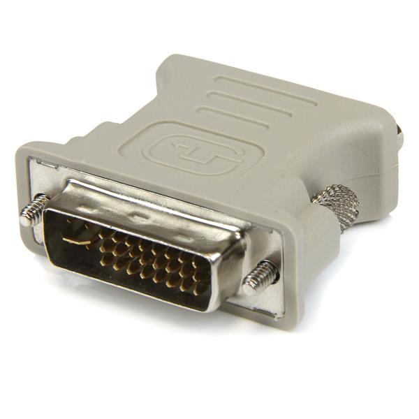 StarTech.com Adaptador Convertidor DVI-I a VGA - DVI-I Macho - HD15 Hembra - Blanco