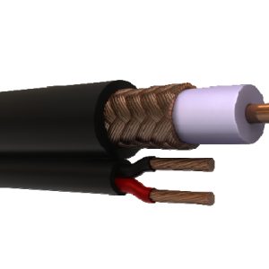 Viakon RG-59-V-CCA/1000 cable coaxial RG59 305 m Negro