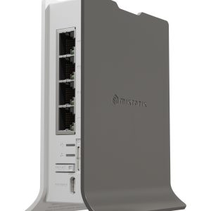Mikrotik hAP ax lite LTE6 router inalámbrico Gigabit Ethernet Banda única (2,4 GHz) Gris, Blanco
