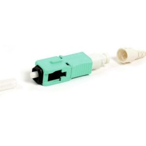 Siemon FC1-LB-SC5-9AQ adaptador de fibra óptica SC Color aguamarina