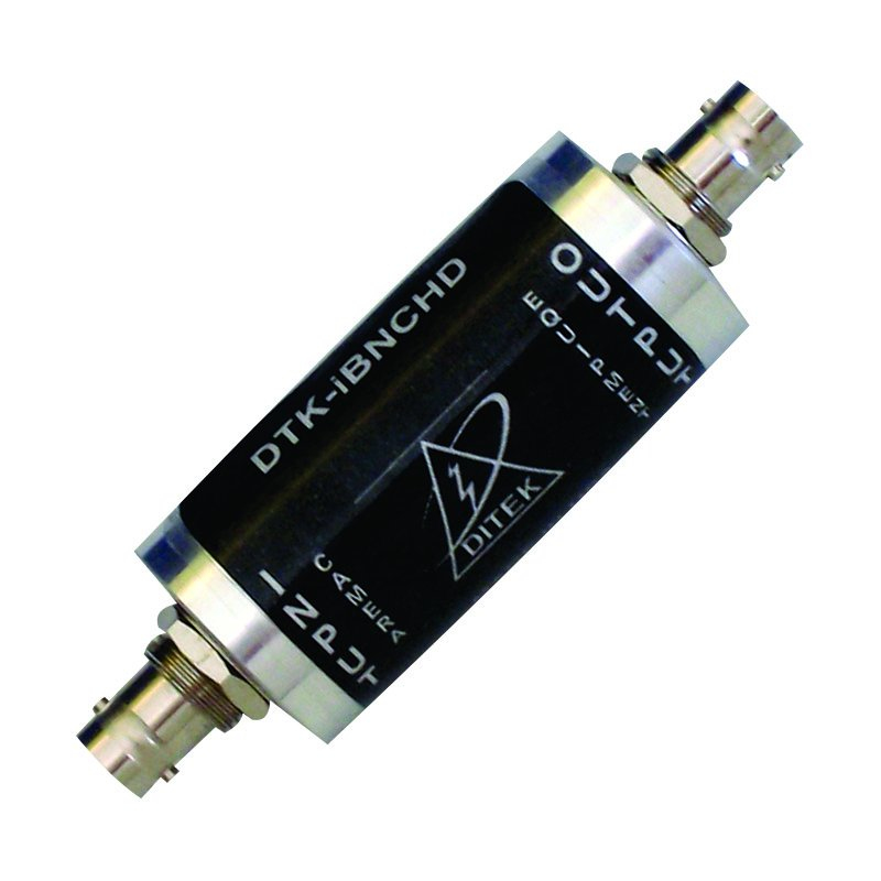 Ditek DTK-IBNCHD supresor de picos Negro, Acero inoxidable