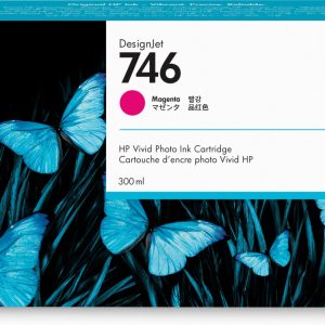 HP Cartucho de tinta magenta DesignJet 746 de 300 ml
