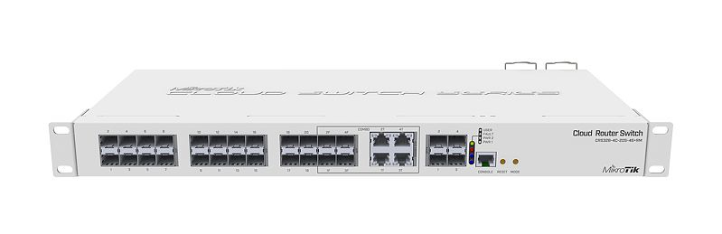 Mikrotik CRS328-4C-20S-4S+RM dispositivo de redes Gestionado L2/L3 1U Blanco
