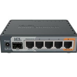 Mikrotik hEX S enrutador Gigabit Ethernet Negro