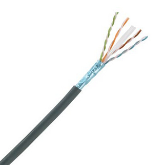Panduit PFO6X04BL-CEG cable de red Negro 305 m Cat6a F/UTP (FTP)
