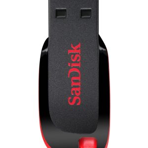 SanDisk Cruzer Blade unidad flash USB 64 GB USB tipo A 2.0 Negro, Rojo