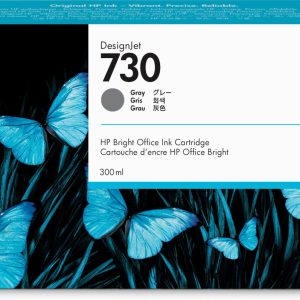 HP Cartucho de tinta DesignJet 730 gris de 300 ml