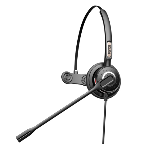 Fanvil HT201 audífono y auriculare Auriculares Alámbrico Diadema Oficina/Centro de llamadas Negro