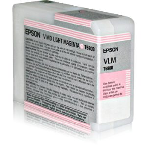Epson T580B00 cartucho de tinta 1 pieza(s) Original Magenta claro vivo
