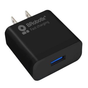 BRobotix 6006641 cargador de dispositivo móvil Universal Negro Corriente alterna Interior