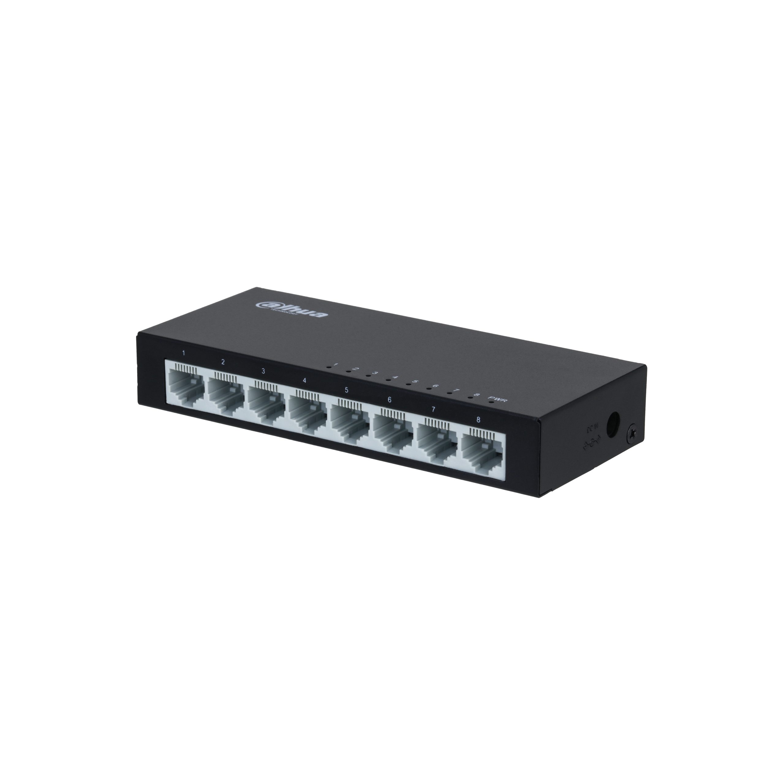 Dahua Technology Access PFS3008-8ET-V2 No administrado L2 Fast Ethernet (10/100) Negro
