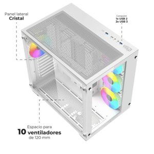 Balam Rush ank Pro GM93 Escritorio Blanco