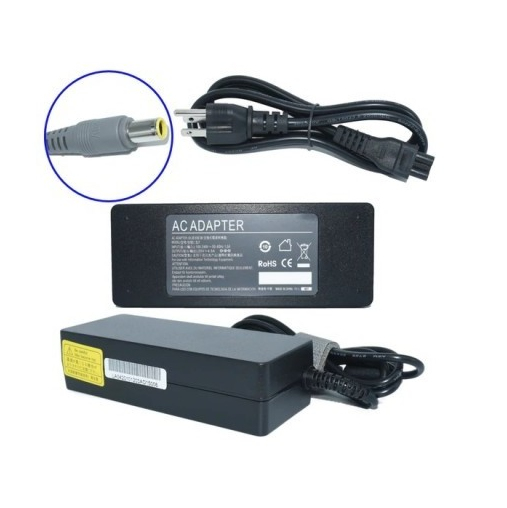 Generico AC-LENOVO-GRIS adaptador e inversor de corriente Interior Negro