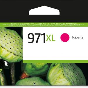 HP Cartucho original de tinta magenta de alto rendimiento 971XL