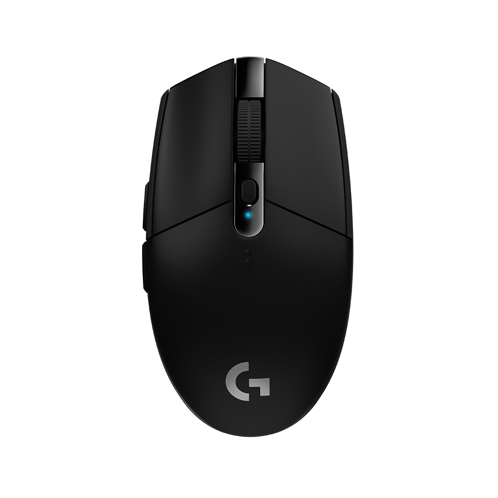 Logitech G G305 ratón Juego Diestro RF inalámbrico + bluetooth Óptico 12000 DPI