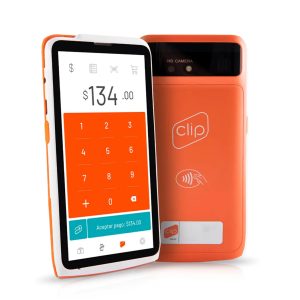 Clip Pro 2 Naranja, Blanco