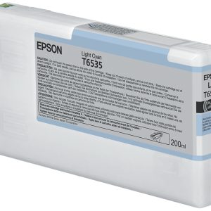 Epson T6535 Light Cyan Ink Cartridge (200ml) cartucho de tinta 1 pieza(s) Original Cian claro