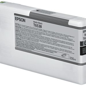 Epson T6538 Matte Black Ink Cartridge (200ml) cartucho de tinta 1 pieza(s) Original Negro mate