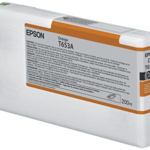 Epson T653A Orange Ink Cartridge (200ml) cartucho de tinta 1 pieza(s) Original Naranja