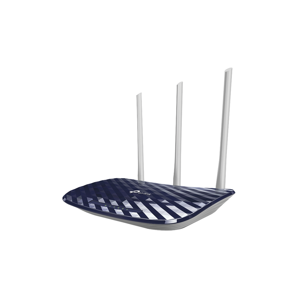 TP-Link ARCHER-C20W router inalámbrico Doble banda (2,4 GHz / 5 GHz) Negro, Plata