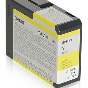 Epson T580400 cartucho de tinta 1 pieza(s) Original Amarillo