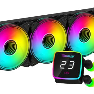 Ocelot Gaming OEL360 sistema de refrigeración de computadora Procesador Kit de enfriamiento líquido 36 cm Negro