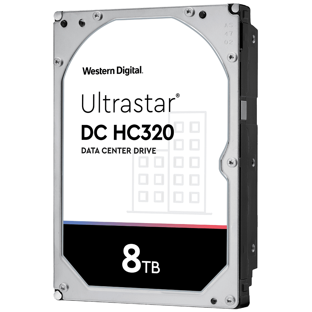 Western Digital Ultrastar DC HC320 disco duro interno 8 TB 7200 RPM 256 MB 3.5" Serial ATA III
