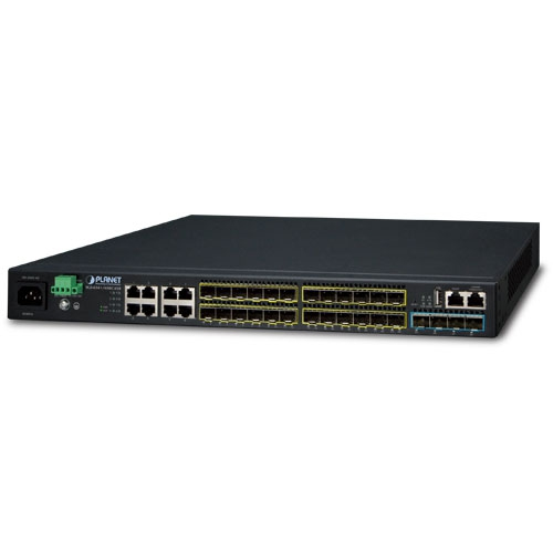 PLANET SGS-6341-16S8C4XR dispositivo de redes Gestionado L3 Gigabit Ethernet (10/100/1000) 1U Negro