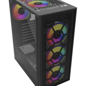 Balam Rush Dragonfly Mesh GM740 Midi Tower Negro