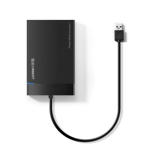 Ugreen 30847 caja para disco duro externo Cubierta de disco duro/SSD Negro 2.5"
