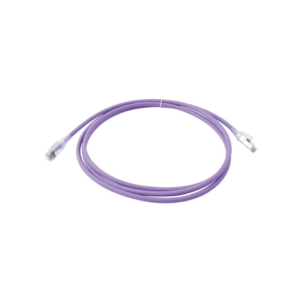 Siemon ZM6A-S07-08B cable de red Violeta 2.1 m Cat6a S/FTP (S-STP)