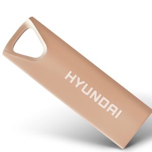 Hyundai Bravo Deluxe unidad flash USB 16 GB USB tipo A 2.0 Oro rosado