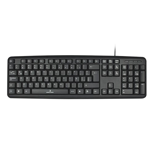 Perfect Choice PC-201038 teclado Hogar USB QWERTY Inglés Negro