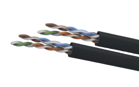 WAM CAT5E-OUT-NEGRO cable de red U/UTP (UTP)