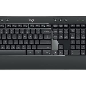 Logitech 920-008673 teclado Ratón incluido Universal RF inalámbrico Negro, Blanco